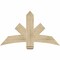 Ekena Millwork Alberta Rough Sawn Timber Gable Bracket, Douglas Fir, 48"W x 28"H x 2"D x 6"F, 14/12 Pitch GBW048X28X0206ALB00RDF - alternate 1